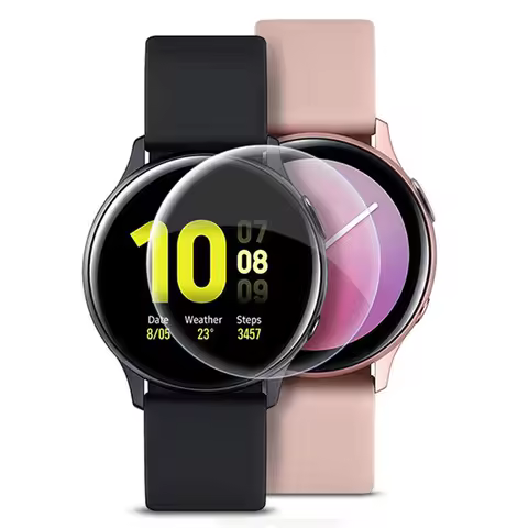 2pcs Full Protective film For Samsung Galaxy watch active 2 Screen Protector 3D Ultra-thin watch Act