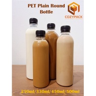 PET Bottle/Plastic Botol Kosong /Juice Coffee Bubble Tea Bottle/Jus Kopi Bubble Teh Botol 250ML/330M