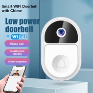 Smart Video Doorbell Wireless WiFi IR Night Vision Door Bell Two Way Audio Smart Home Remote Intercom Waterproof