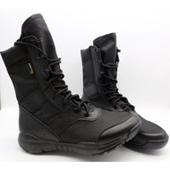 {JKSDGHFWA} Light Men Combat Ankle Military Army Boots Waterproof Lace Up Tactical Boot Fashion Mesh