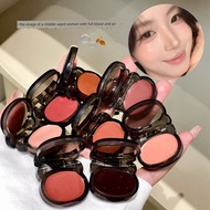 blusher blush HERORANGE HERORANGE HERORANGE Multi-Purpose Balm Lip Blush Dual-Use Nude Color Hold Ma