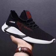Anta 2022 style  Korean version fashion running shoes for men black breathable comfortable sports shoes sapatos pang lalaki Anti-skid and wear-resistant training shoes campus style all-match students rubber sneakers sale Standard size: 39-44