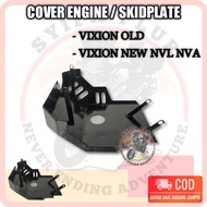 Cover engine guard skid plate yamaha vixion old And new