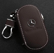 1Pc หนังเคสกุญแจรถยนต์/ผู้ถือสำหรับ Mercedes Benz AMG W108 W124 W126 W140 W168 W169 W176 W190 W201 W202 W204 W205 W210 W211 Benz กระเป๋ากุญแจ