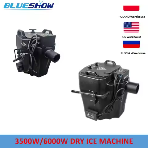 3500W Low Lying Smoke Machine Nimbus Dry Ice Fog Machine 6000W Dry Ice Machine Wedding Stage Party E