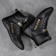 Men's Boxing Shoes Top Quality Fighting Classic Training Wrestling Shoes Top Quality Sneakers Women'