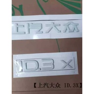 Suitable for Shangauto Volkswagen Tram Logo ID3/ID4 Letter Sticker Tailgate Car Logo Rear Copybook R
