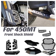 Turn Signal Guards MT450 Exhaust Cover MT 450 Front Shock Shield For CFMOTO 450MT Accessories Headla
