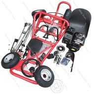 168CC modified four-wheel motorcycle drift go kart complete set of vehicle frame accessories gasolin
