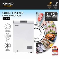 Khind Chest Freezer 100L FZ100S