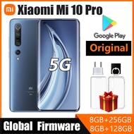 ใหม่เอี่ยม Xiaomi โทรศัพท์มือถือ10 Pro 5G ของแท้สมาร์ทโฟน MI 10 PRO 108 MP กล้อง Qualcomm Snapdragon