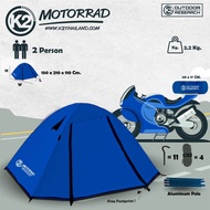 เต็นท์สนาม​ เต็นท์แค้มป์ปิ้ง K2 Mortorrad ขนาด2คนนอน (Saraburi Outdoor)*ตัวแทนจำหน่ายเป็นทางการ💯