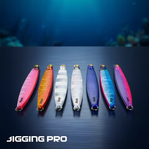 JIGGING PRO Slash Beat Metal Jig 60g 80g 100g 150g Vertical Jigging Lure Shore Long Casting Jigging 