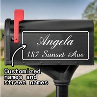 1Pc Sticker Label That Allows Customization Of Mailbox Name And Address,Used For Mailboxes And Doorw