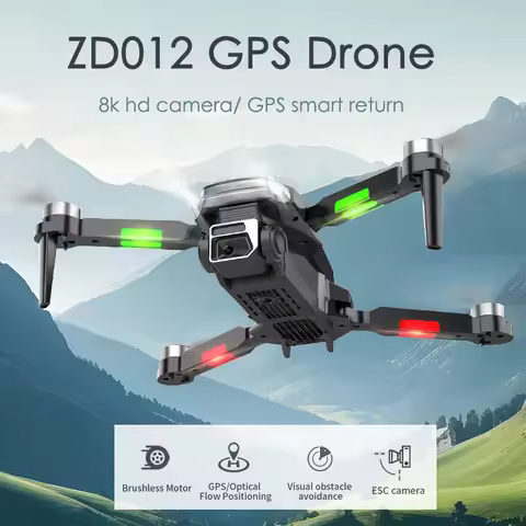 ZD012 GPS Drone Professional 8K HD Camera Brushless Motor RC Dron WIFI Height Setting Smart Return Q