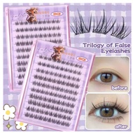 1Box/120 Bunches segmented Fish Tail Eyelashes Individual Eyelash Cluster Natural Eyelash Extension