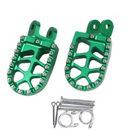 Footpegs หมุดเท้าเหยียบเท้าสําหรับ Honda CR 80 85 R CRM 250 XR 400 R CRF 230 1000 L DTC สําหรับ KAWA