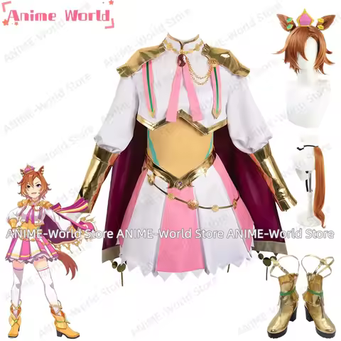 《Custom Size》Anime Uma Musume Pretty Derby T.M. Opera O Cosplay Costume Halloween Party Adult Dress 