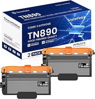 TN890 TN-890 2 Pack Compatible TN-890 Ultra High Yield Toner Cartridge Replacement for Brother HL-L6250DW HL-L6400DW HL-L6400DWT MFC-L6900DW MFC-L6750DW Printer.