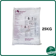 NEOBOR 25KG Borax Pentahydrate Sodium Tetra Borate Baja Boron Pelbagai Guna  高效技术颗粒