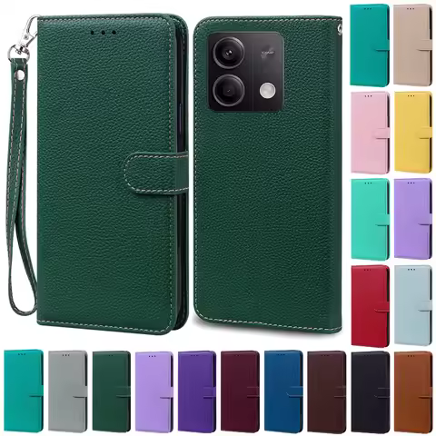 For Redmi Note 13 Pro Case Xiaomi Redmi Note 13 Pro 4G 5G Case Leather Wallet Flip Case For Redmi No
