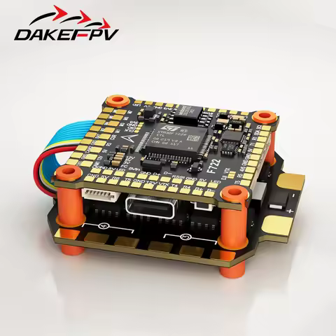 DAKEFPV F722 FC 12S 70A STACK 4IN1 Blheli_S 8bit ESC F722 Flight Controller Support Betaflight INAV 