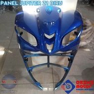 Panel Tameng Body Depan Yamaha Jupiter Z1 Injection 1YD Hitam Merah Putih Merek WIN