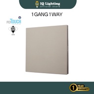 [READY STOCK-hot sale][ECRU COLOR] reTouch Thins+ Soft Touch UV Skin Technology 1/2/3/4 Gang 1/2 Way