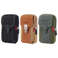 Outdoor Canvas Waist Bag Sport Casual Men Phone Purse Zipper Belt Bum Pouch