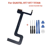 For OUKITEL RT7 RT7 TITAN Tablet New Screen Transfer FPC Main Board Connector Cable Repair Motherboa