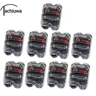 [Tachiuwa] CAR STEREO AUDIO 12V CIRCUIT BREAKER FUSE INLINE FITS 4 8 GAUGE WIRE 40A AMP