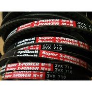 Optibelt Super X-POWER M = 5 Imported XPZ1800 Germany Optibelt 3VX710 Triangle Belt