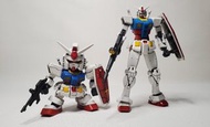 【塗裝完成品】高達 SD RX‑78 鐵鎚鋼彈 (SD RX‑78 Gundam Hammer) + GTO Gundam RX-78-2