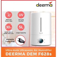 Deerma DEM-F628S 5L Air Humidifier Ultra Mute Ultrasonic Aroma Diffuser Household Mist Maker Fogger Purifying Humidifier