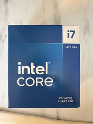 Intel i7-14700 LGA1700 CPU Fan (NO CPU, only fan) 原裝全新風扇 (淨風扇沒有CPU）