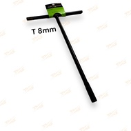 TEKIRO T 8mm T-TYPE SOCKET 08 MM BLACK T-SOCKET WRENCH/ TOOLS - TOOLS