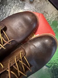 Red Wing 棕色皮革靴