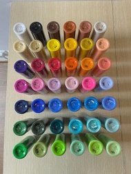 Acrylic color 流體顏料/塑膠彩顏料 42色