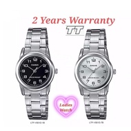 Casio Ladies Watch Original [2YEARS WARRANTY] LTP-V001D-1B & LTP-V001D-7B Analog Women Watches / Jam