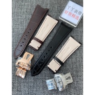 Substitute Baida Purified Strap PP Parrot Snail 5711 5712G Series Crocodile Leather Watch Strap Notc