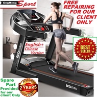(1000PC OFFER) BEDL 3HP Strong Motor treadmill 3HP AD Sport Treadmill Running Exercise Machine LOWES