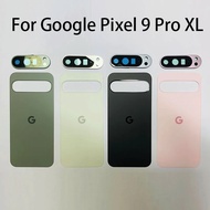 Original Back Glass Cover For Google Pixel 9 Pro XL GGX8B GQ57S Battery Case Rear Door Housing Lid P