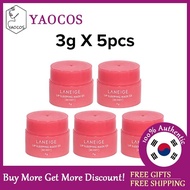 [Laneige] môi Mặt nạ dùng khi ngủ EX Berry 3g * 5 chiếc