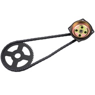 ที่มีคุณภาพสูง 49cc ระบบไดรฟ์ T8F โซ่พร้อมกล่องเกียร์เฟืองหลังสำหรับมินิกระเป๋าจักรยาน อุปกรณ์ตกแต่ง