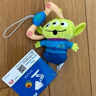 Toy Story Claw Machine Mascot Alien 3-Eye Keychain