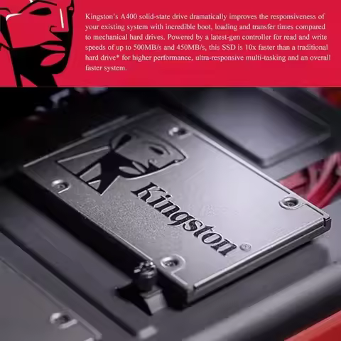 Kingston A400 SSD SATAIII 2.5Inch 960GB Sata 480GB Hard Drive Disk HDD Solid State Drive Disco SSD 2