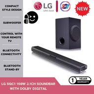 LG SQC1 160W 2.1ch soundbar with Dolby Digital