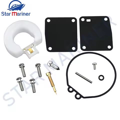 6G1-W0093 Carburetor Carb Repair Kit Set 6G1-W0093-00 369-871221 18-7765 For Yamaha Outboard Motor 3