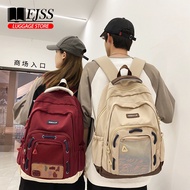 style student school bag Unisex large capacity retro backpack waterproof traveling bag