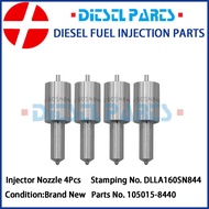 4Pcs Diesel Fuel Injector Nozzle 105015-8440 DLLA160SN844 for MITSUBISHI Fuso 8DC10, 8DC11, 8DC8, 8D